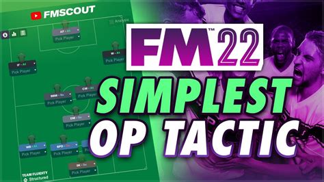 The Simplest Op Fm22 Tactic So Far 🤯 Fm Scout Tactics Knap Youtube