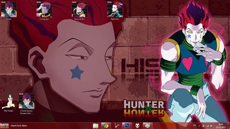 Anime Skin Theme Win 7 Hisoka Hunter X Hunter By Bashkara