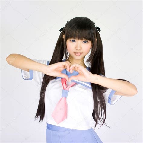 Japon S Estilo Estudiante Chica Asia Cosplay Lolita Fotograf A De