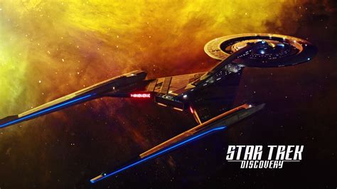 Made A Uss Discovery Wallpaper In One Version With And One Without