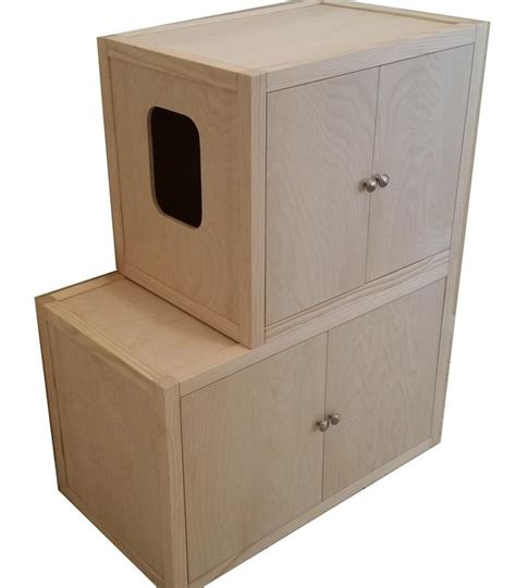 Check spelling or type a new query. Customizable Stacked Cat Litter Box Cabinet | Etsy | Cat ...