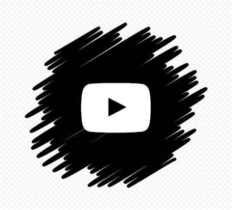 Hd Aesthetic Youtube Yt Black And White Logo Symbol Sign Icon Png Citypng