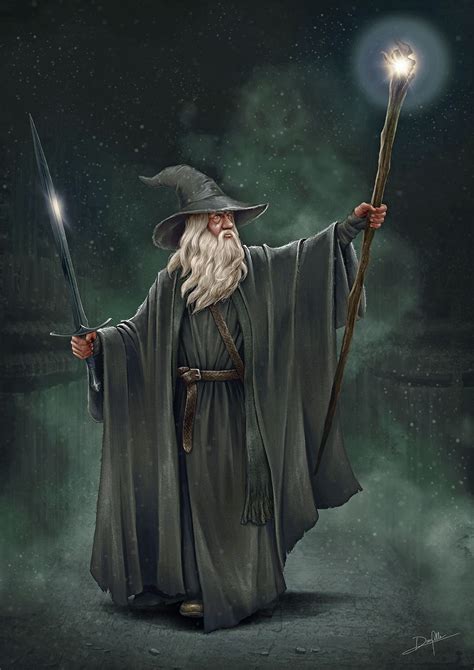 Gandalf By Danpilla On Deviantart Tolkien Art Dan Pilla Pinterest