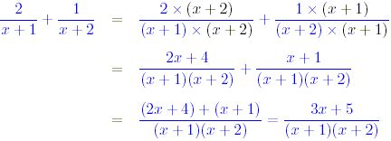 This tutorial will show you how! Addition of Algebraic Fractions