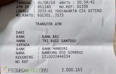 Detail Contoh Bukti Transfer Bri Koleksi Nomer 10