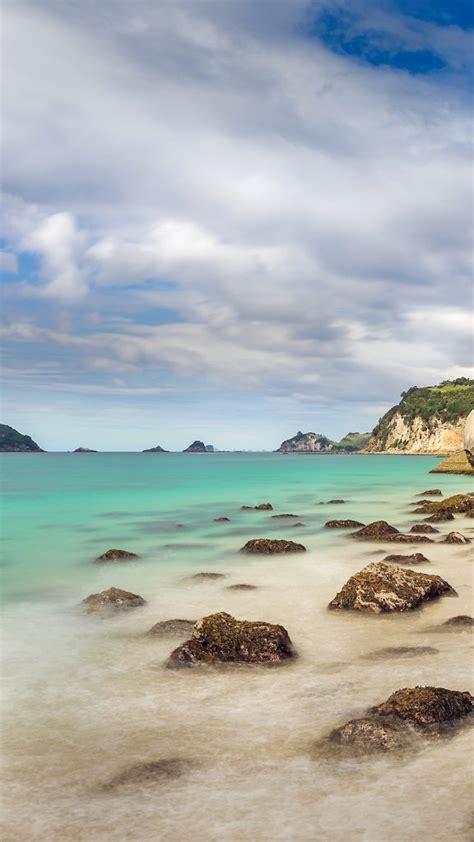 Rock Formation In Cathedral Cove Coromandel New Zealand Windows 10