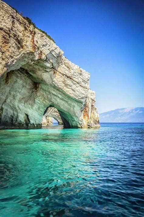 Zakynthos Zante Blue Caves Greece Places To Travel Places To