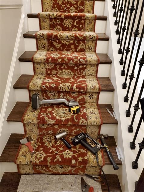 How To Put A Carpet Runner On Curved Stairs Resnooze