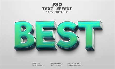 Best 3d Text Effect Psd File Graphic By Imamul0 · Creative Fabrica