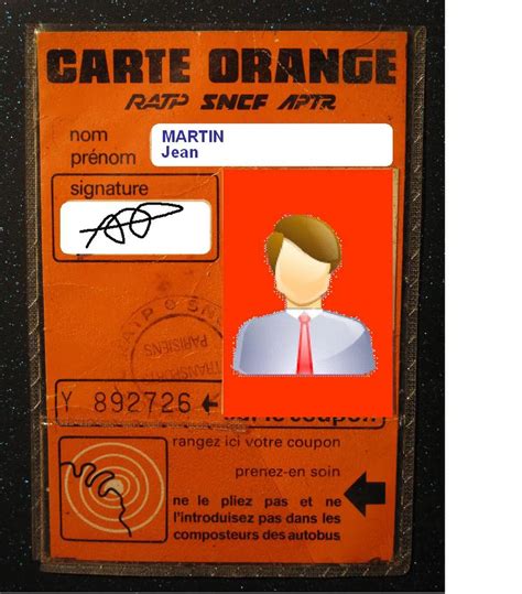 Carte Orange Définition Et Explications