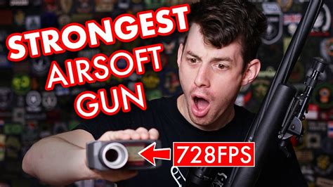 FPS Strongest Airsoft Sniper Rifle YouTube