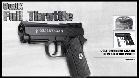 Colt Defender Co2 Bb Repeater Air Pistol 6499 Youtube