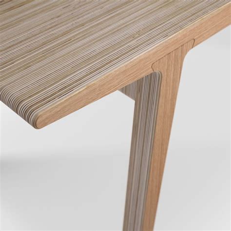 Custommade dining tables are handcrafted by american artisans with quality made to last. Ply Tapered Oak detail https://www.kznwedding.dj | Cnc furniture