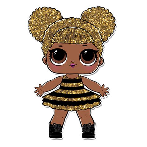 Queen Bee Lol Surprise Doll Svg Png Dxf Eps Cut Files For Cricut