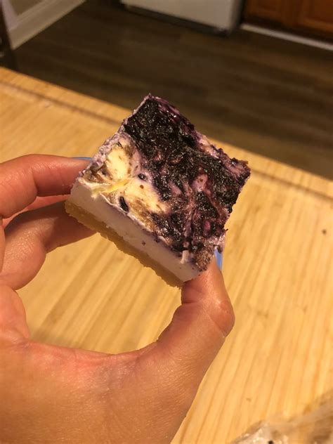 Blueberry Cheesecake Bites Directions Calories Nutrition And More Fooducate