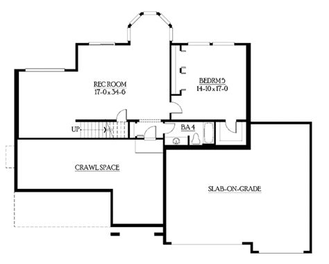 Craftsman Style House Plan 5 Beds 45 Baths 4415 Sqft Plan 132 494