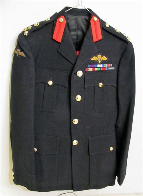 Royal Marines Brigadier Dress Blues Uniform Faa Pilot And Parachute