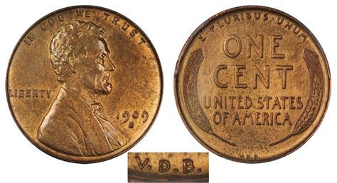 1909 S Lincoln Wheat Penny Vdb Coin Value Prices Photos And Info