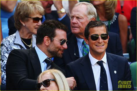Bradley Cooper Suki Waterhouse Get Lovey Dovey At Wimbledon Photo Bear Grylls