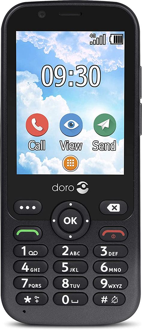 Doro 7010 Unlocked 4g Easy To Use Mobile Phone For Seniors With
