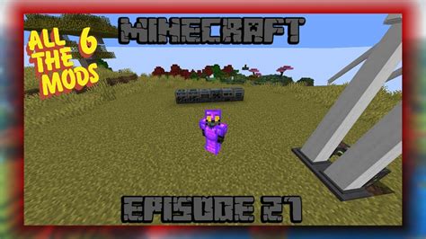 Minecraft All The Mods 6 5x Ore Processing Pt1 Ep 27 Youtube