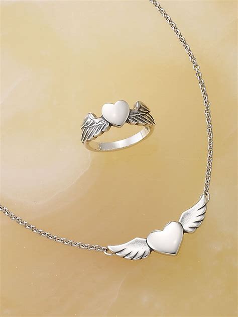 Let Love Soar Ring And Let Love Soar Necklace Jamesavery Jewelry