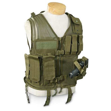 5ive Star Gear Crossdraw Military Style Tactical Vest 622262 Vests