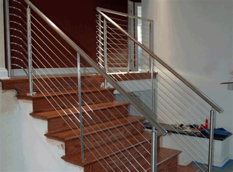 Stair Cable Railing Modern Staircase By Ultra Tec Cable Railing