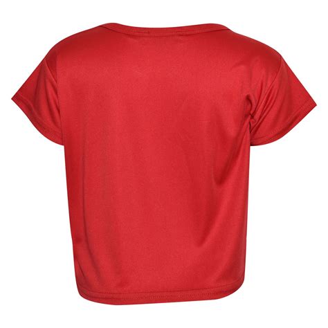 Girls Top Kids Plain Color Stylish Fahsion Trendy T Shirt Crop Top 7 13