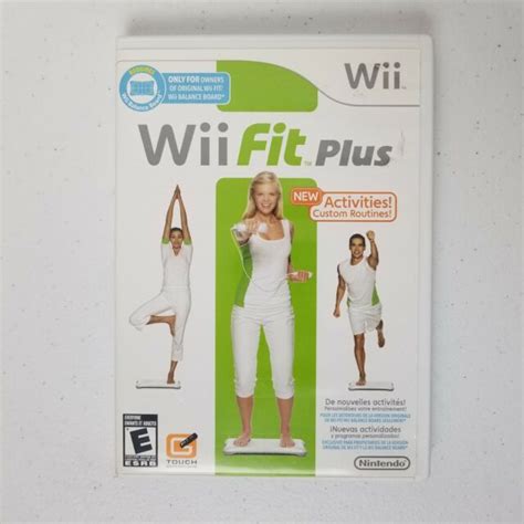 Wii Fit Plus Game Nintendo Wii Exercise Fitness Lose Weight Ebay
