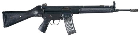 Desirable Heckler And Koch Hk93a2 Semi Automatic Rifle Rock Island Auction