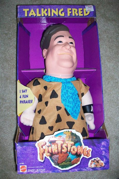 Vintage 1993 Mattel Talking Fred Flintstones Doll New Original Box