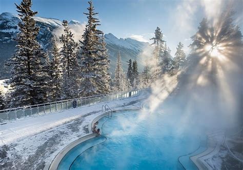 the canadian rockies hot springs home banff in 2020 banff hot springs hot springs canada