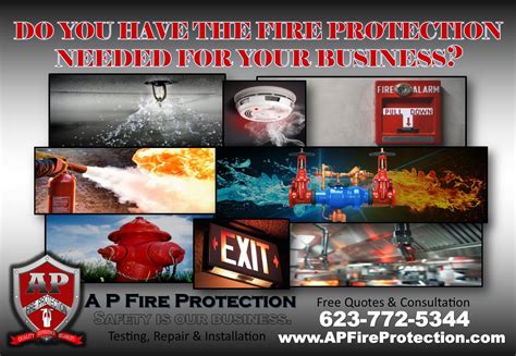 Fire Protection Services Offered For Your Business Fire Protection