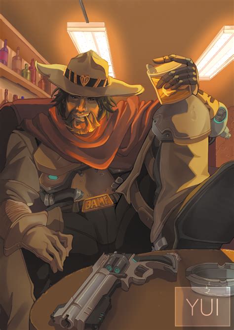 Ow Mccree Print A In Mccree Mccree Overwatch Overwatch