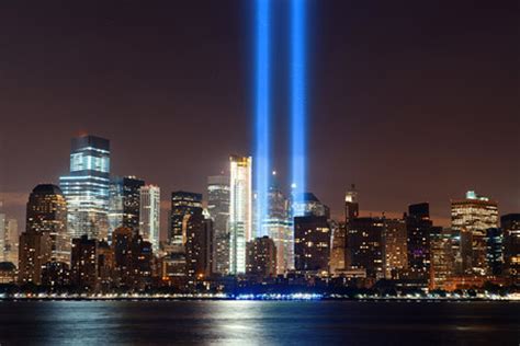 911 Lights Memorial In New York City Is Back On