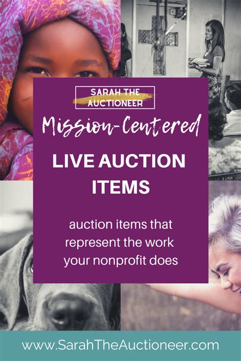 The 5 Items You Need On Your Live Auction — Sarah Knox Auctioneer For