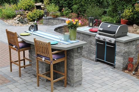 Outdoor Built In Grill And Bar Patio Kitchen Patio Bar Outdoor
