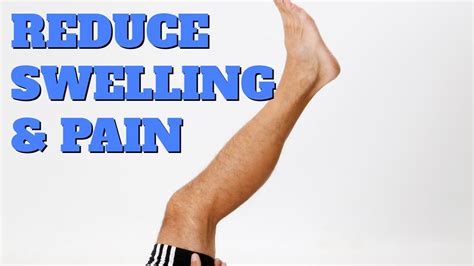 10 Ways To Reduce Knee Calf And Ankle Swellingpain Youtube