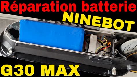 Batterie 48v RÉparation Remplacement Bms 13s7p Ninebot G30 Max Ou