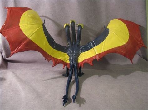 Rainbow King Ghidorah Godzilla Custom Action Figure