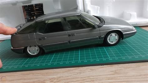 Solido 118 Citroen Xm Diecast Collectible Toy Car Boxed Grey Metal