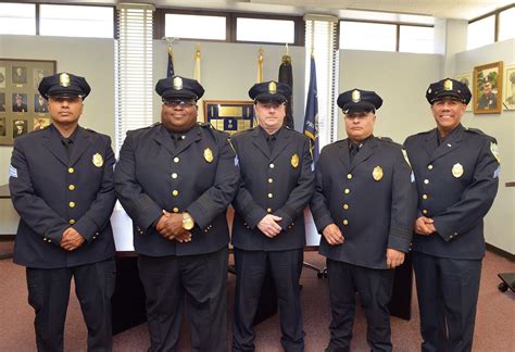 Springfield Police Promotes 5 To Sergeant In Ceremony