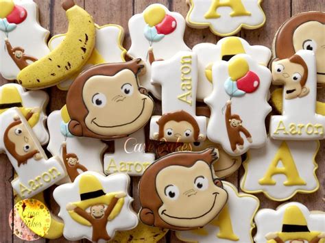 Curious George Cookies Curious George Cakes Curious George Birthday Curious George Party