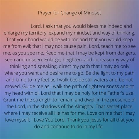 Mindset Prayer Changes Things Prayers For Healing Prayer Quotes