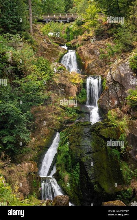 Triberg Waterfalls In The Black Forest Germany Stock Photo Alamy