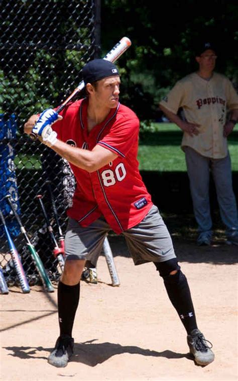 Aaron Tveit Is Really Good At Playing Baseball On Buzzfeed Les