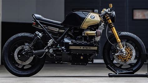 How Icm Transformed A 1987 Bmw K100 Into A One Of A Kind Golden Cafe Racer