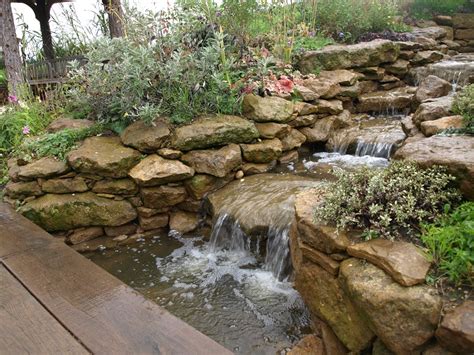 Water Garden In Henley With Natural Pond Landscape
