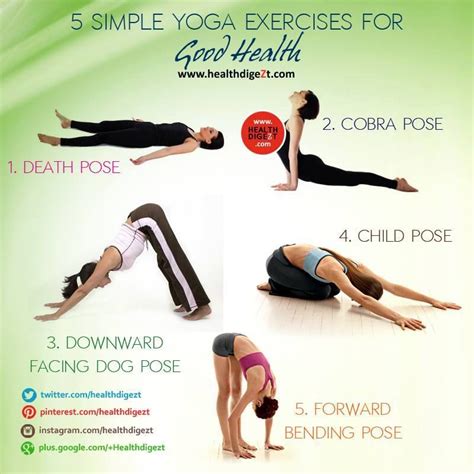 Simple Yoga Exercises For Good Health Pictures Photos And Images For